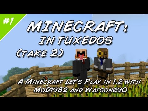 Incredible Minecraft Tuxedo Adventure - Day 1