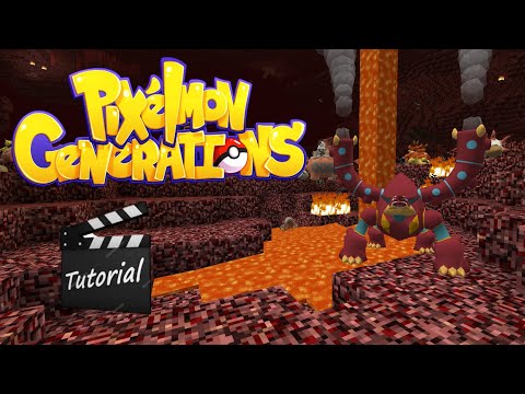 How to catch Volcanion | Pixelmon Generation v8.1.1