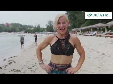Beach Workout by FitFx Global Coach Stacy