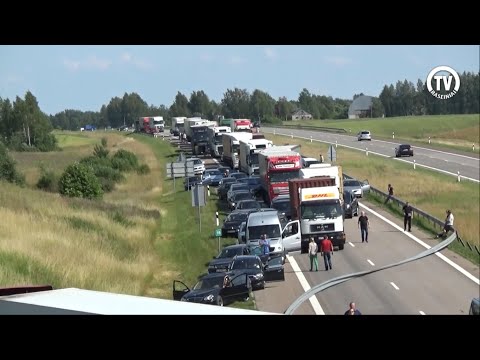 Avarija automagistralėje Kaunas - Klaipėda