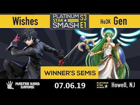 PSS S3:E1 - Wishes (Joker, Inkling) vs. Ho3K | Gen (Palutena) - W Semifinals
