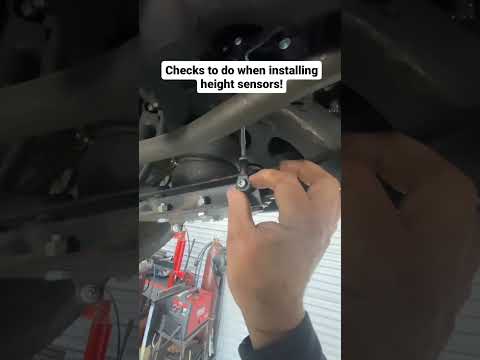 MAKE SURE YOURE DOING THIS! 🤯And save it for later! Checks to do when installing height sensors 🙌🏼