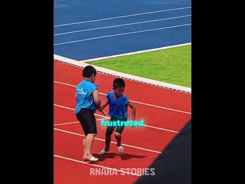 Relay Race Baton Drop! 😳🏃