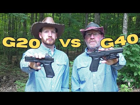 Glock G20 vs G40