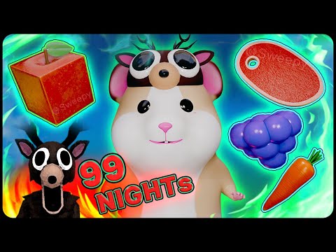 99 Nights in the Forest | Roblox Mukbang ASMR Animation