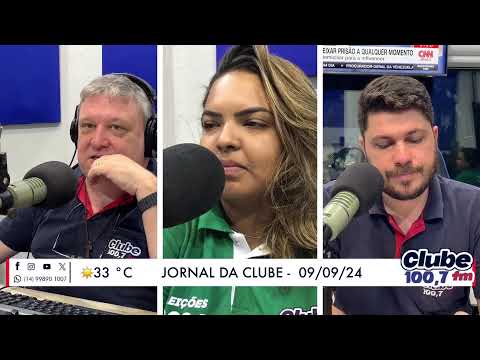 Jornal da Clube - 09/09/24 - Edição do Almoço