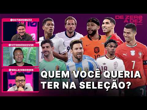 QUAL JOGADOR DE OUTRO PAÍS VOCÊ GOSTARIA DE TER NA SELEÇÃO BRASILEIRA PARA A COPA DO MUNDO?