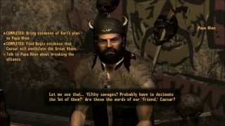 Papa Khan Turns on Caesar's Emissary