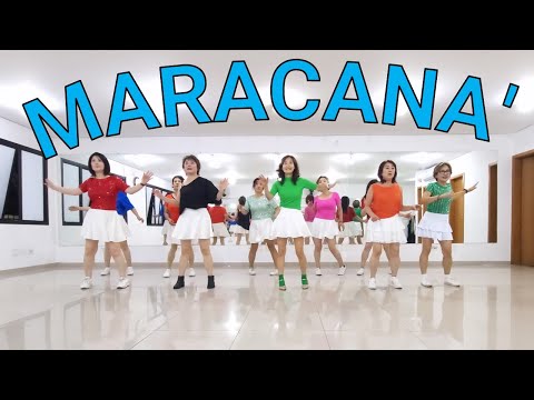 MARACANA' Line Dance/ Olalè/Choreo: Hantos Djay- February 2024