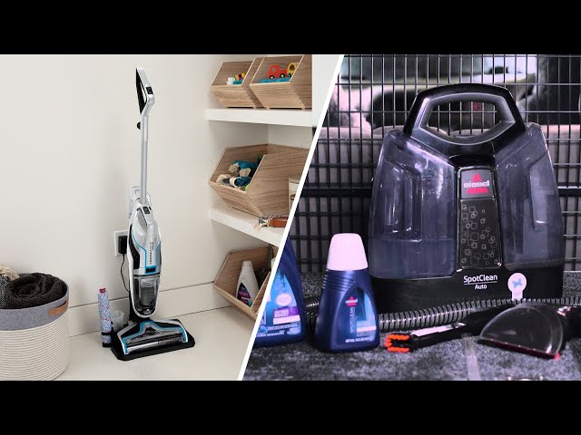 بيسيل - مكنسة CrossWave Advanced PRO العمودية لتنظ...