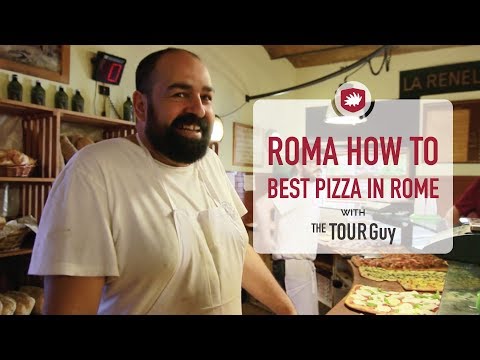 ローマ ハウツー：ローマ風ピザの注文 (Roma How To: Ordering Roman Style Pizza)