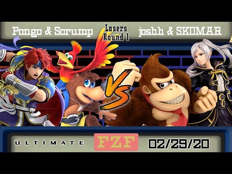 Pongo & Scrump (B) vs. joshh & SK0MAR - Losers Rd 1 - Flat Zone February 2020