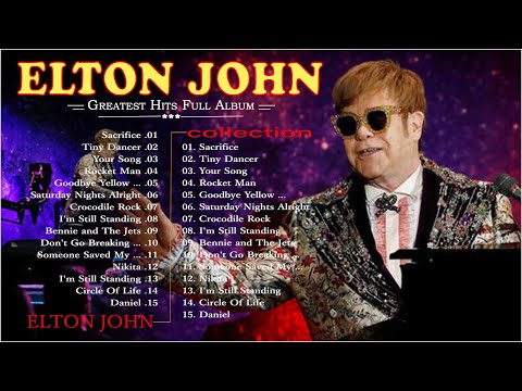 Elton John Greatest Hits Full Album 2024 📀The Best of Elton John 📀  Soft Rock Best Vol.13