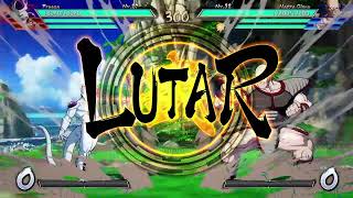 Jogando Dragon ball fighters