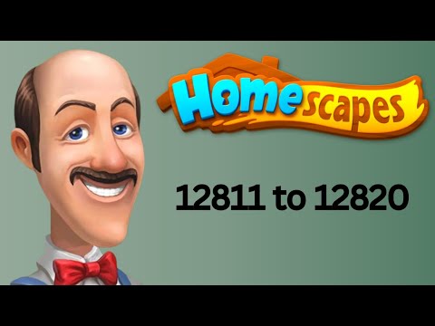 Homescapes || level 12811 to 12820