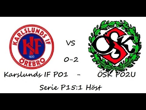 Karlslunds IF P01 - ÖSK P02U (0-2) Serie P15-1 Höst 160924