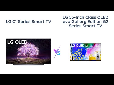 LG C1 vs G2 OLED TV Comparison 2021 vs 2022