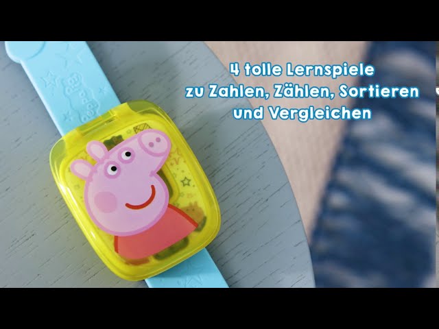 Video teaser for Peppas Lernuhr Democlip von VTech