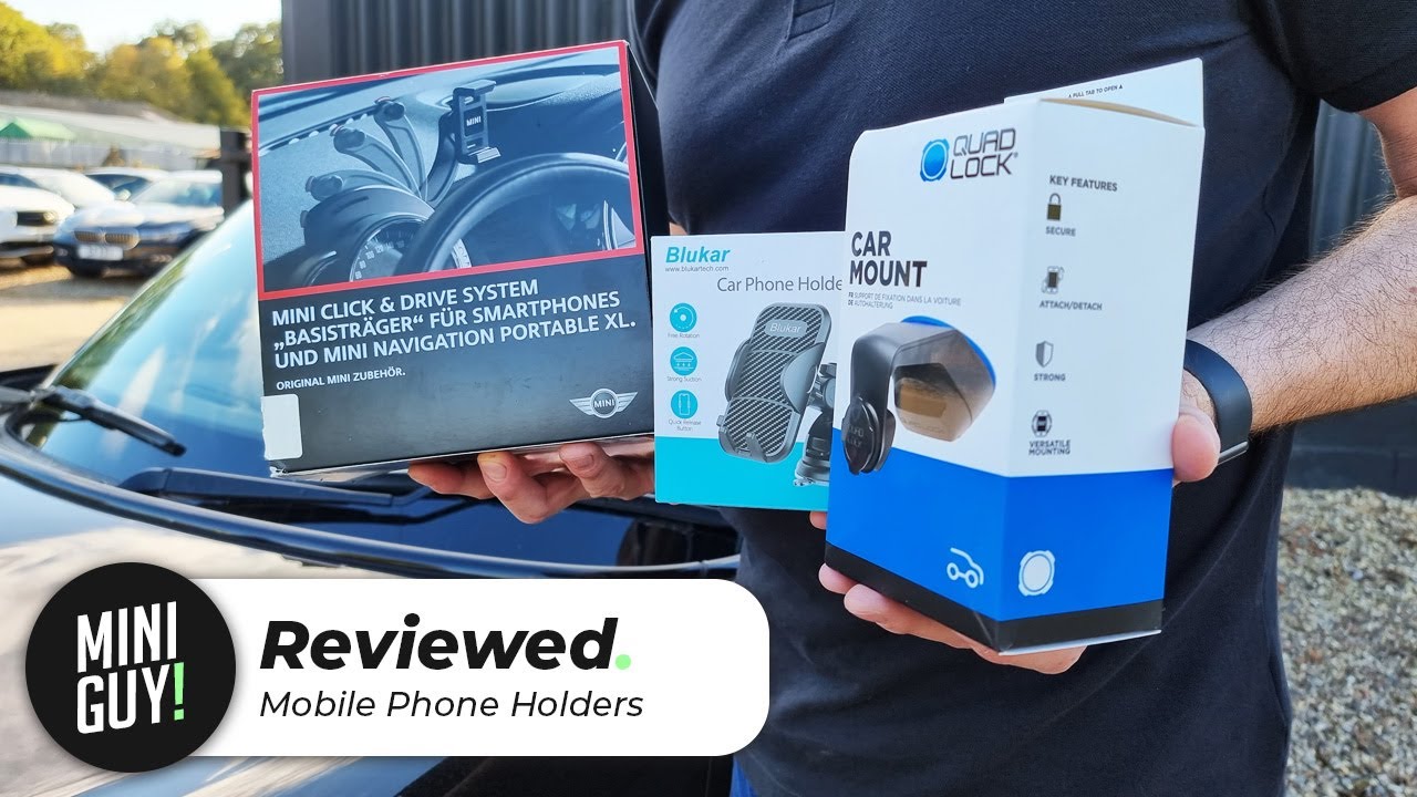 Reviewed: Car Mobile Phone Holders | Amazon's Choice vs. Quad Lock vs. Mini Car Mounts | Mini Guy
