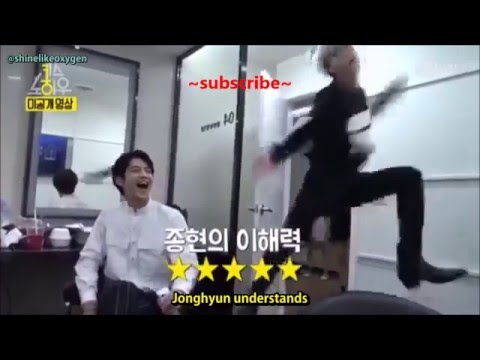 SHINee Funny Moment - Jonghyun Fall (Daddy - PSY ver.)
