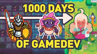 Making a game in 1000 days