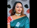 Shalu In Green Saree