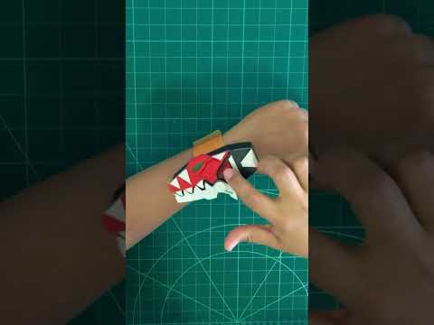 Power Rangers Dino Thunder Morpher Cardboard Power Up #powerrangers #powerrangersdinothunder #shorts