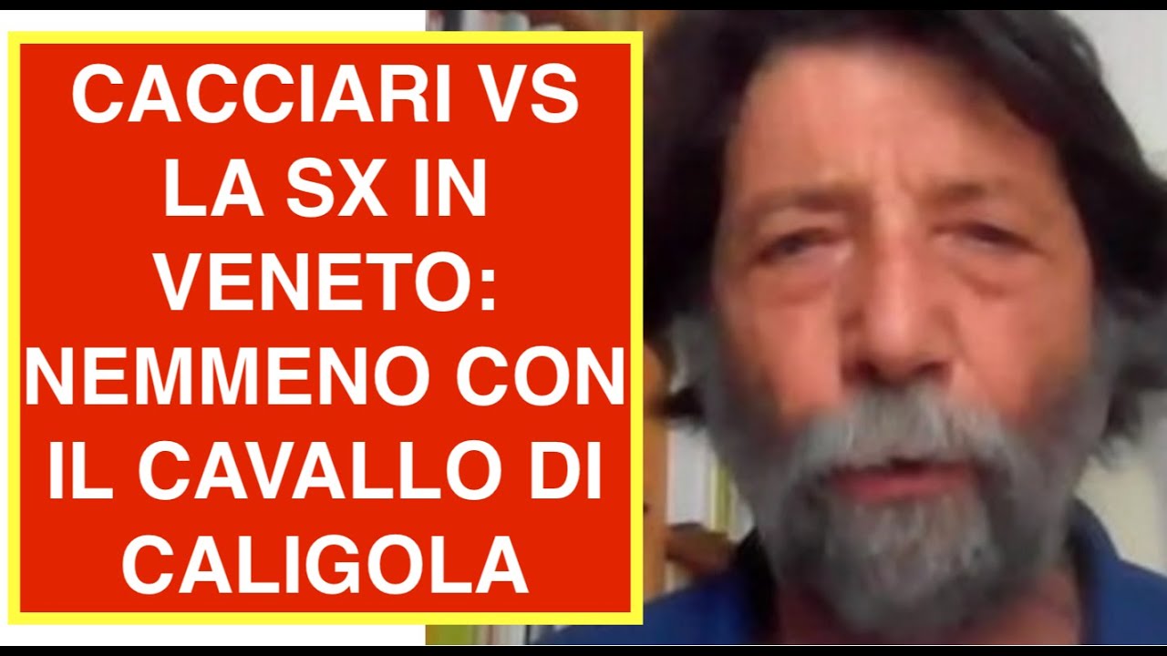 CACCIARI VS LA SX IN VENETO: NEMMENO CON IL CAVALLO DI CALIGOLA