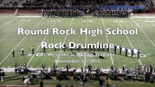 preview picture of video 'Round Rock High School Drumline - November 11, 2011'