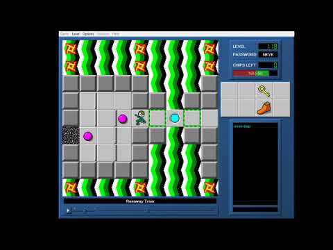 CCLP1 level 118 solution - 104 seconds