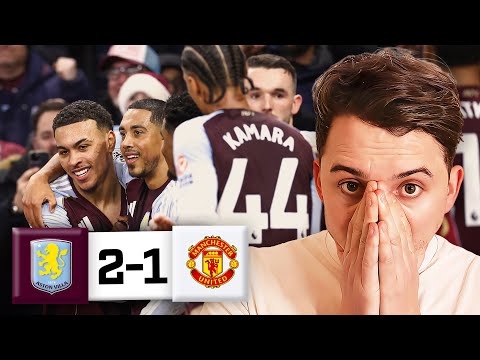 ASTON VILLA ARE UNSTOPPABLE! ROGERS ON FIRE!! Aston Villa 2-1 Manchester United