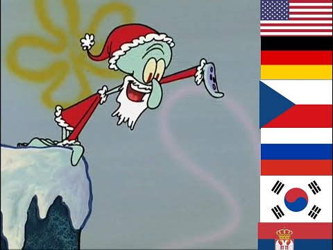 "Yes, it is I, Santa Claus!" In 28 different languages [SpongeBob Meme Pants] (New Year's edition)