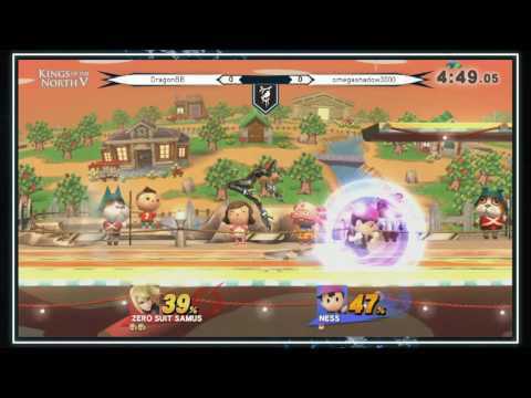 KotN5 - DragonBB vs omegashadow3000 - Smash 4 Pools