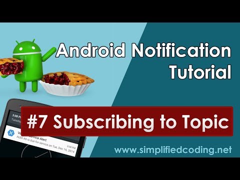 1 Android Notification Tutorial Introduction