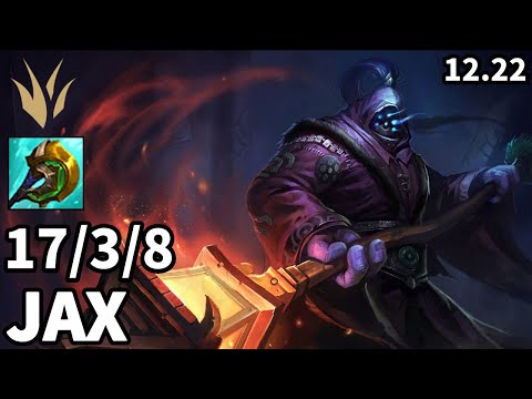 Jax Jungle vs Bel'Veth - EUW Master | Patch 12.22