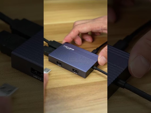 Vídeo relacionado con Adaptador USB C a HDMI, 4K Adaptador USB C a HDMI (Thunderbolt 3/4 Compatible con) Salida de Audio de Vídeo para MacBook Pro/Air,Surface Pro/Book,Pixelbook,iPad Pro/Air,Huawei,Samsung Galaxy S