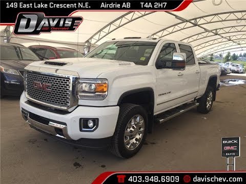 Pre-owned 2017 GMC Sierra Denali Diesel | Davis Chevrolet | Airdrie AB