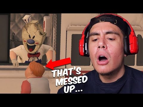 IF YOU SEE THIS MAN SELLING YOU ICE CREAM, RUN FOR YOUR LIFE | Ice Scream (Scary Mobile Game)