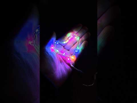 LED гірлянда новорічна 20LED 2м Різнокольорова режим статика від USB