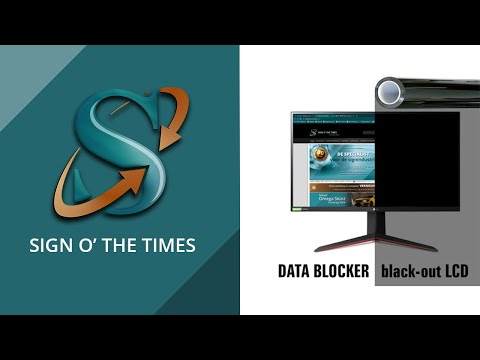 Seite 3 – DATA BLOCK anti-hacking polariserende folie voor LCD -118cm (Video)