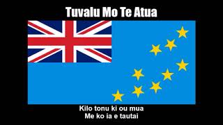 National Anthem of Tuvalu (Tuvalu Mo Te Atua) With Lyrics