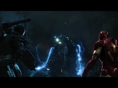 Iron Man & War Machine vs Whiplash | 60FPS | Iron Man 2 (2010)