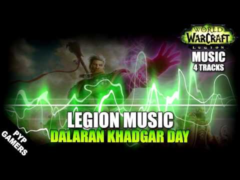 #MUSIC Dalaran Khadgar Day   World of Warcraft  Legion Soundtrack
