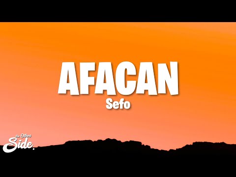 Sefo - AFACAN (Lyrics)