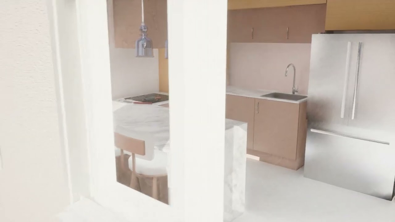 Small Kitchen 3D Model