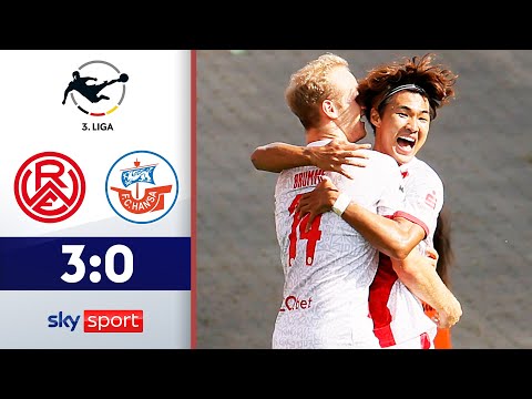 Trotz Unterzahl: RWE mit dickem Ausrufezeichen! | Rot-Weiss Essen - Hansa Rostock | Highlights