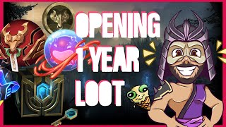 Opening 1 Year of Orbs and Chests (League of Legends 2021)