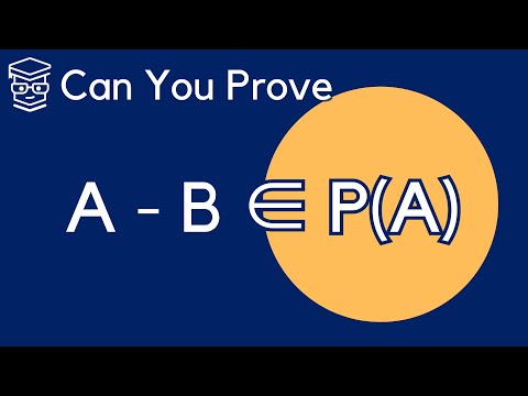 Can You Prove a power set problem?