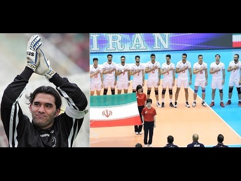 Abedzadeh Support Iran Vollleyball Team | حمایت عابدزاده از تیم ملی والیبال ایران