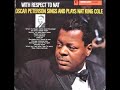 Oscar Peterson - It's Only A Paper Moon